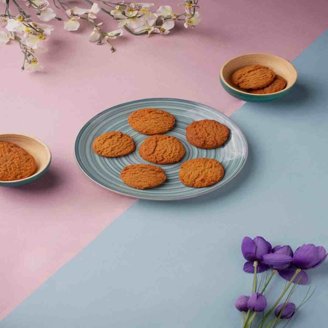 Moong Almond Pistachio Cookies