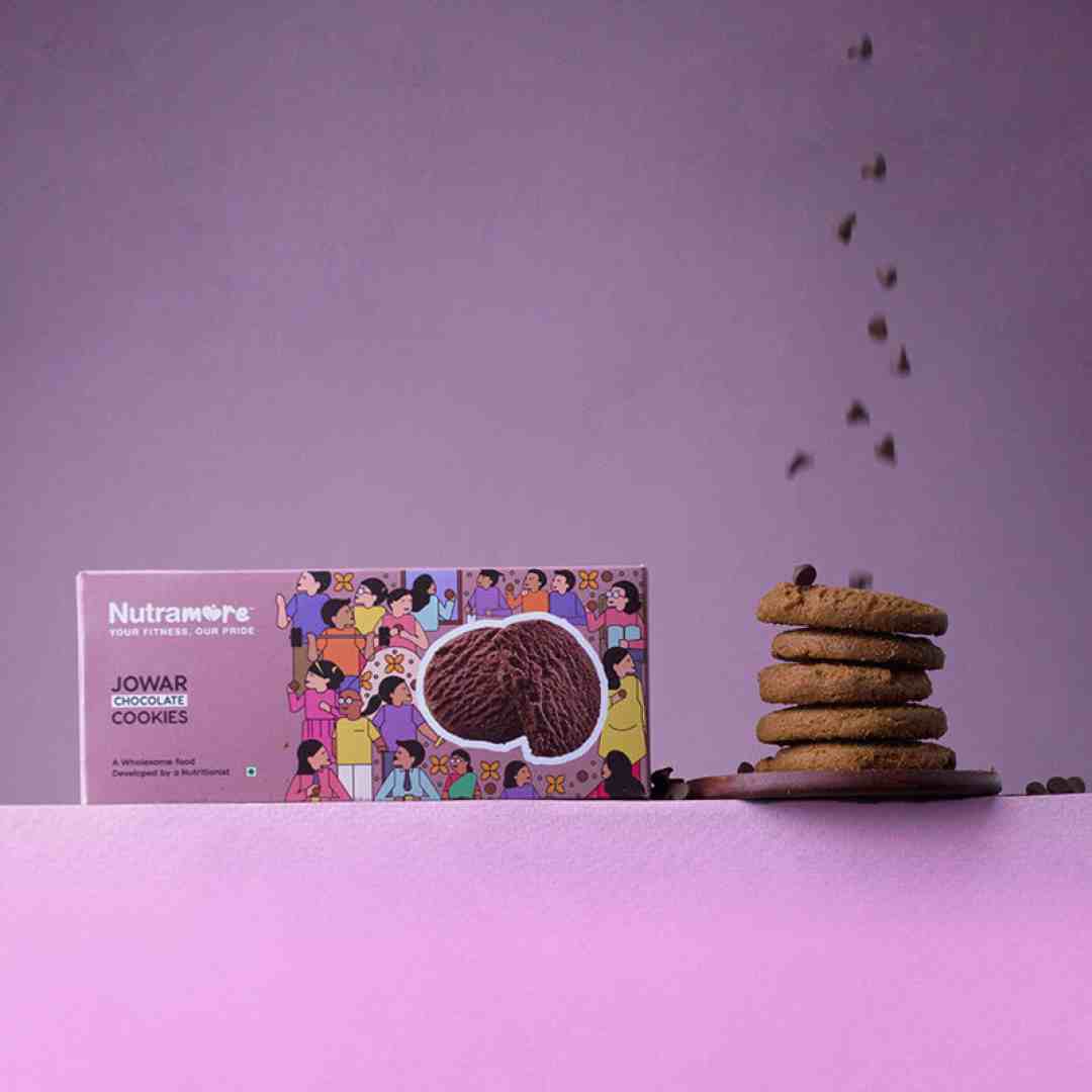 Jowar Chocolate Cookies
