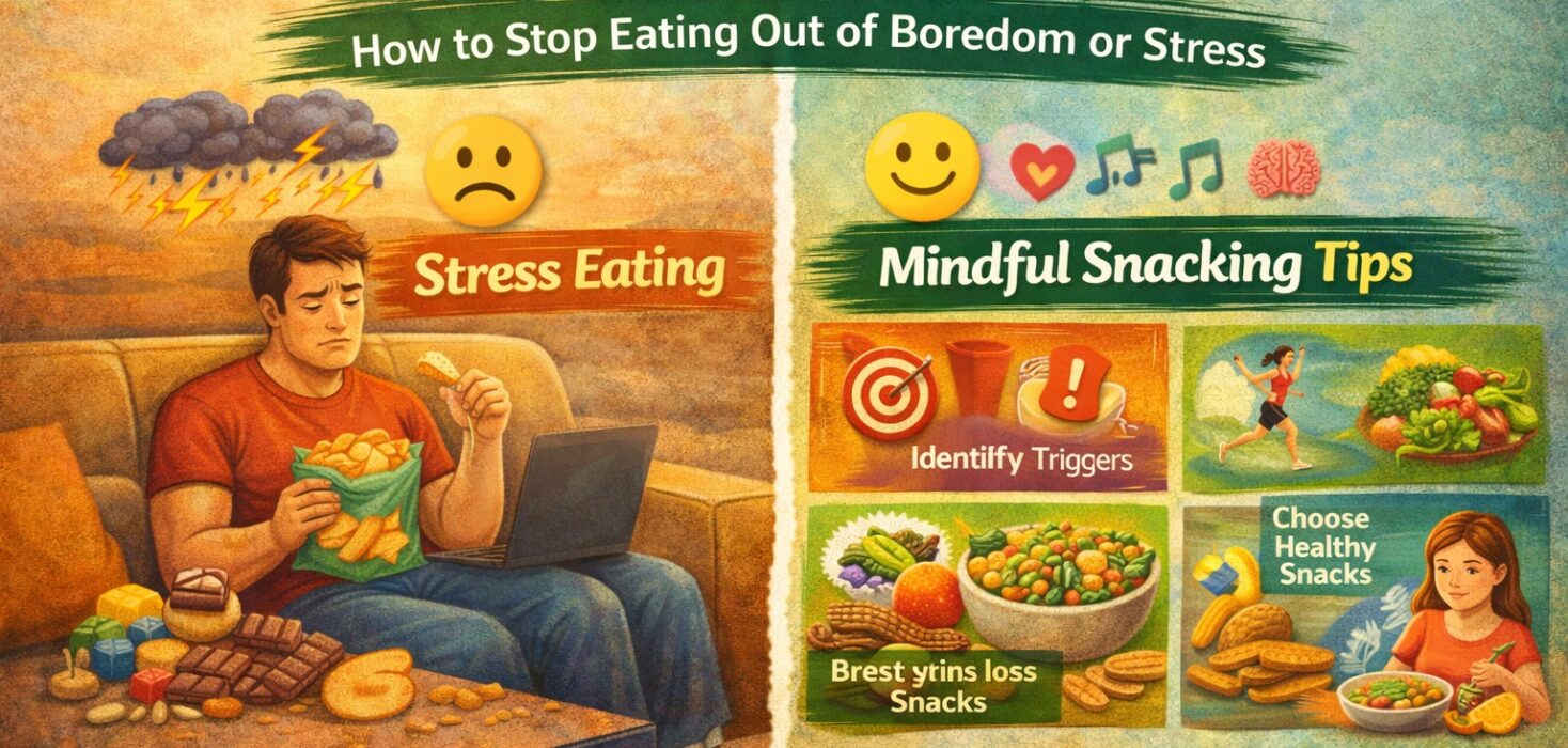 Mindful Snacking — How to Stop Eating Out of Boredom or Stress