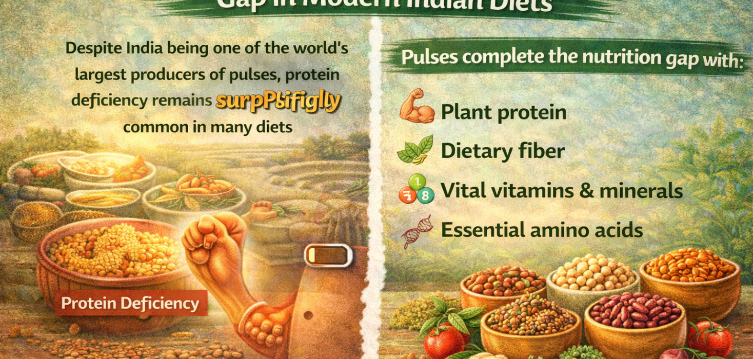 How Pulses Complete the Nutrition Gap in Modern Indian Diets